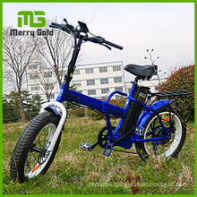 20′′ Foldable Fat Tire E Bicycle with Adults